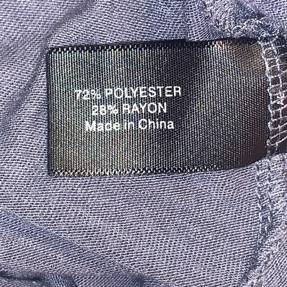 LANE BRYANT ⭐️ Blue Off-Shoulder Peasant Blouse - Picture 7 of 7